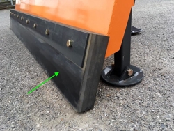 pala quitanieves frontal para furgones ln 250 j