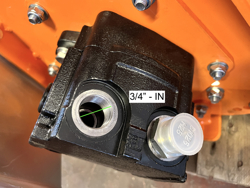 cortador hidráulico de zarzas para mini excavadora arm 80