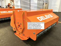 cortador hidráulico de zarzas para mini excavadora arm 80