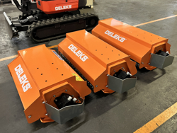 cortador hidráulico de zarzas para mini excavadora arm 80