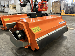 cortador hidraulico de zarzas para mini excavadora arm 100