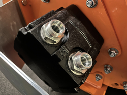 cortador hidraulico de zarzas para mini excavadora arm 120