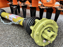 grada rotativa con rodillo kr 120 para tractor