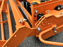 grada rotativa con rodillo kr 120 para tractor