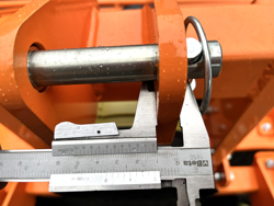 grada rotativa con rodillo kr 160 para tractor