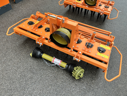 grada rotativa con rodillo kr 160 para tractor