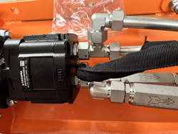 cortador hidráulico de zarzas para mini excavadora arh 120