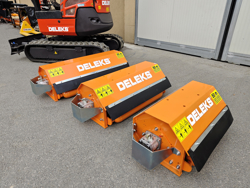 cortador hidráulico de zarzas para mini excavadora ar 100