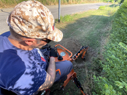 mini excavadora universal para tractores compactos drs 1000