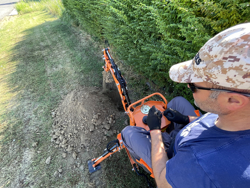 mini excavadora universal para tractores compactos drs 1000