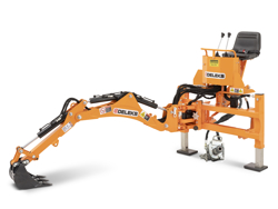 mini excavadora universal para tractores compactos drs 1000t