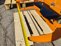 cabezal forestal pinza corte de ramas para mini excavadora mod cf 10
