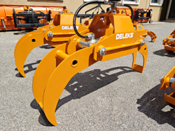 pinza hidraulica forestal y rotador para mini excavadoras y gruas forestales capacidad 400kg mod dk 10h gr 10