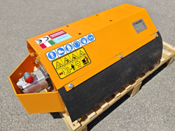 cortador hidraulico de zarzas para mini excavadora ars 60