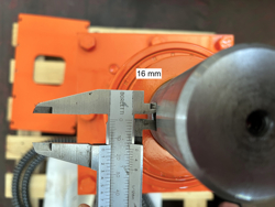 rajador lena para miniexcavadoras lsp18