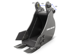 cuchara para miniexcavadora m180 bhb 200