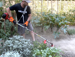 grada rotativa para desbrozadora 4 cuchillas