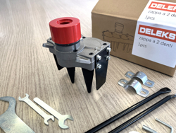 grada rotativa para desbrozadora 4 cuchillas