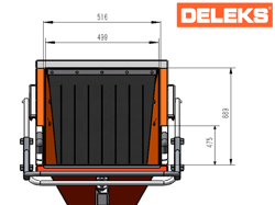 trituradora de ramas dk 900 bs con motor independiente