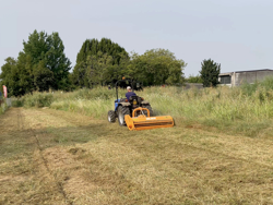 desbrozadora desplazable para tractor gepard 190
