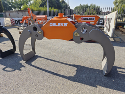 pinza forestal para excavadoras y grúas forestales capacidad 2500kg mod dk 18