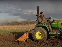 rotovator desplazable para tractor 125cm anchura de trabajo mod dfm 125