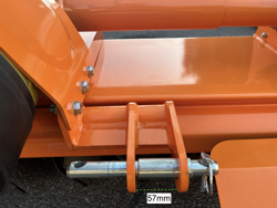 rotovator desplazable para tractor 150cm anchura de trabajo mod dfm 150