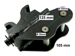 enganche rapido para miniexcavadora m180