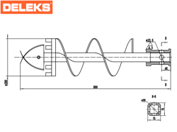 mecha diametro 20cm s100