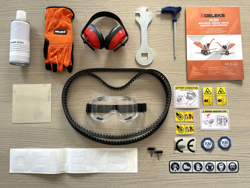 trituradora de ramas dk 800 lf con motor independiente 15cv