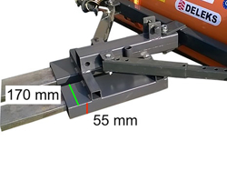 pala quitanieves ligera para carretillas elevadoras lns 170 f