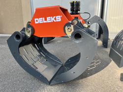 pinza seleccion para mini excavadoras y gruas forestales mod dkp 10
