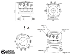 pinza forestal y rotador hidráulico para excavadoras capacidad 1000kg mod dk 11c gr 30ff
