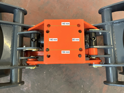 pinza seleccion para mini excavadoras y gruas forestales mod dkp 15