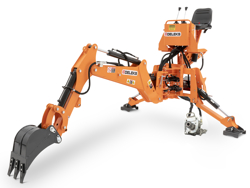 mini excavadora universal para tractores compactos drs 2000