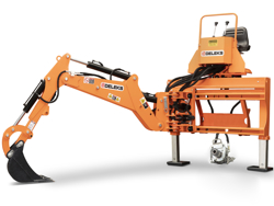 mini excavadora universal para tractores compactos drs 2000t