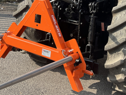 pinche transportador de heno para tractores dk 6