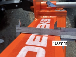 pinche transportador de heno para tractores dk 8