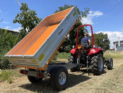 remolque agricola basculante hacia tres lados modelo rm 14 t3h