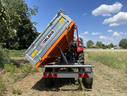 remolque agricola basculante hacia tres lados modelo rm 14 t3h