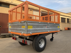 remolque agricola basculante hacia tres lados modelo rm 14t3s