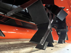 cortador hidráulico de zarzas para mini excavadora ark 110