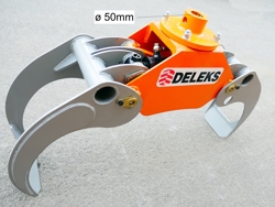 pinza para mini excavadoras y grúas forestales capacidad 800kg mod dk 11 c
