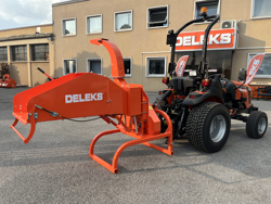 trituradora de ramas dk 1200se para tractor con rodillo de alimentacion