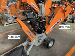 trituradora de ramas dk 500 bs con motor independiente 15cv