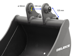 cuchara para miniexcavadora m180 bhb 400