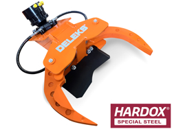 cabezal forestal pinza corte de ramas para mini excavadora mod cf 11r