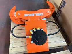 cabezal forestal pinza corte de ramas para mini excavadora mod cf 11r