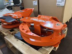 cabezal forestal pinza corte de ramas para mini excavadora mod cf 11r