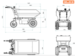 carretilla electrica xe500hel
